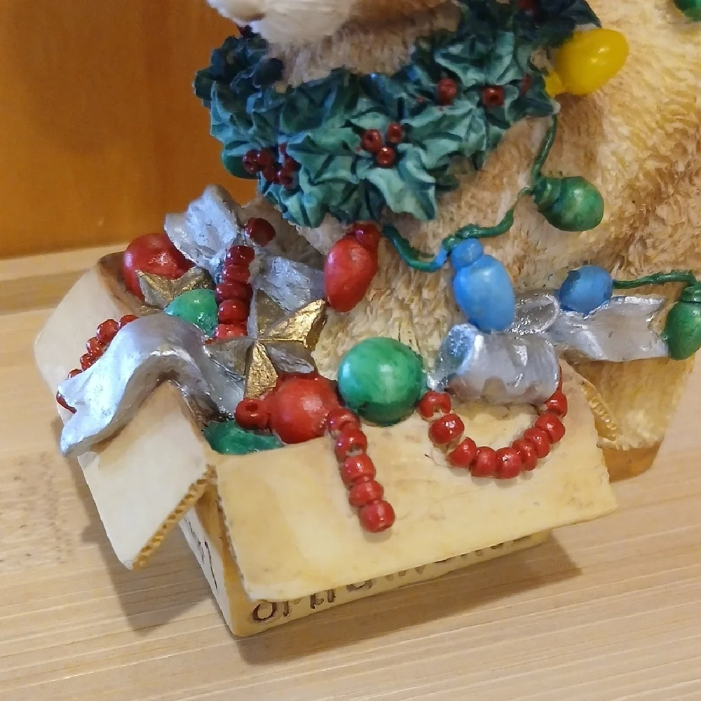 1994 Enesco Vtg Christmas Santa's Special DEERlivery 